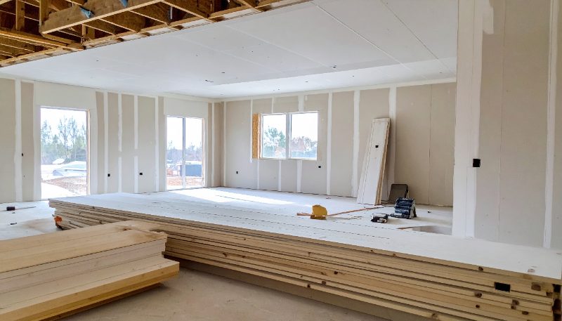 Drywall project in Grand Prairie